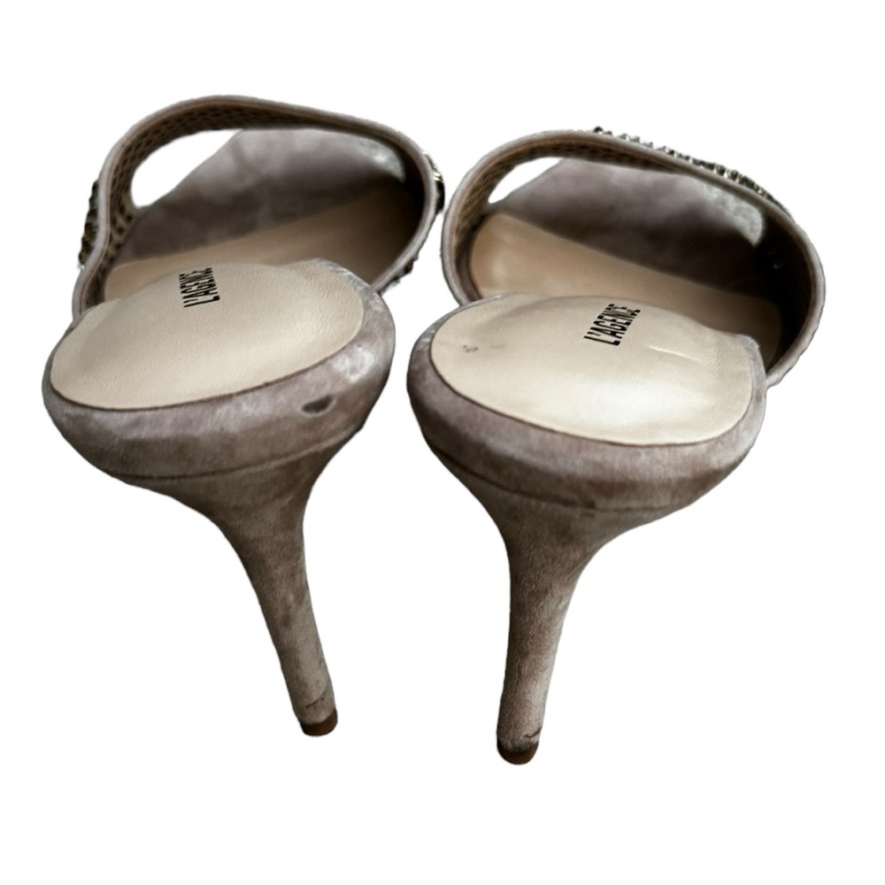 L’Agence Narcise Rhinestone Sandal in Macaroon 10 - Picture 5 of 12